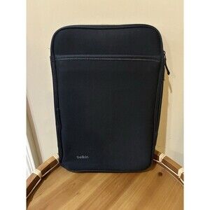 Belkin Padded 13" Laptop Sleeve Carrying Case Black w Pocket Apple Chromebook